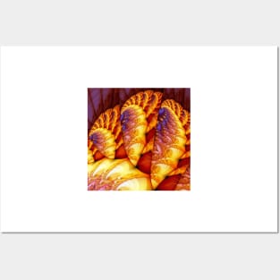 Fractal Crescents Posters and Art